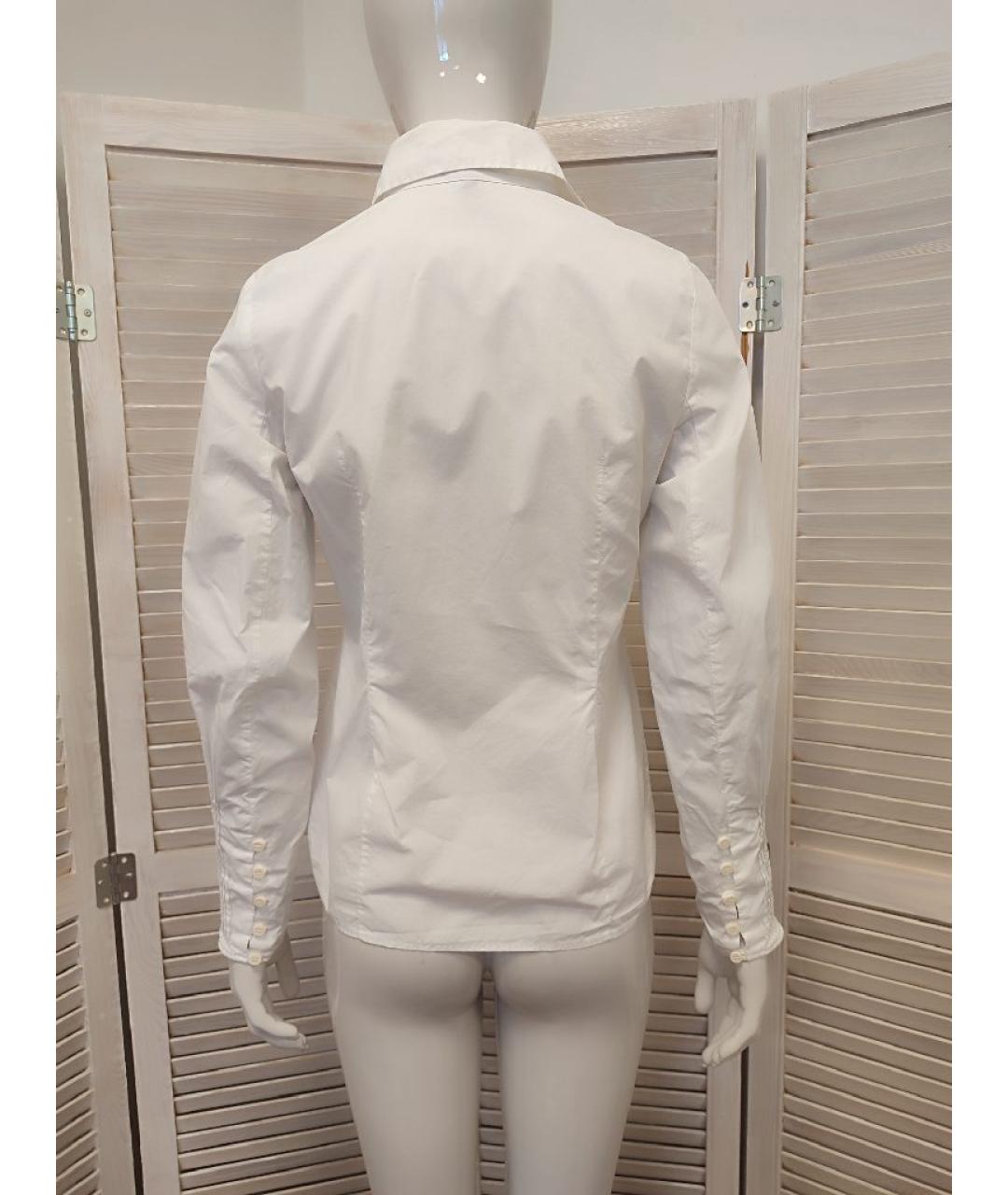 ESCADA Белая хлопковая блузы, фото 2