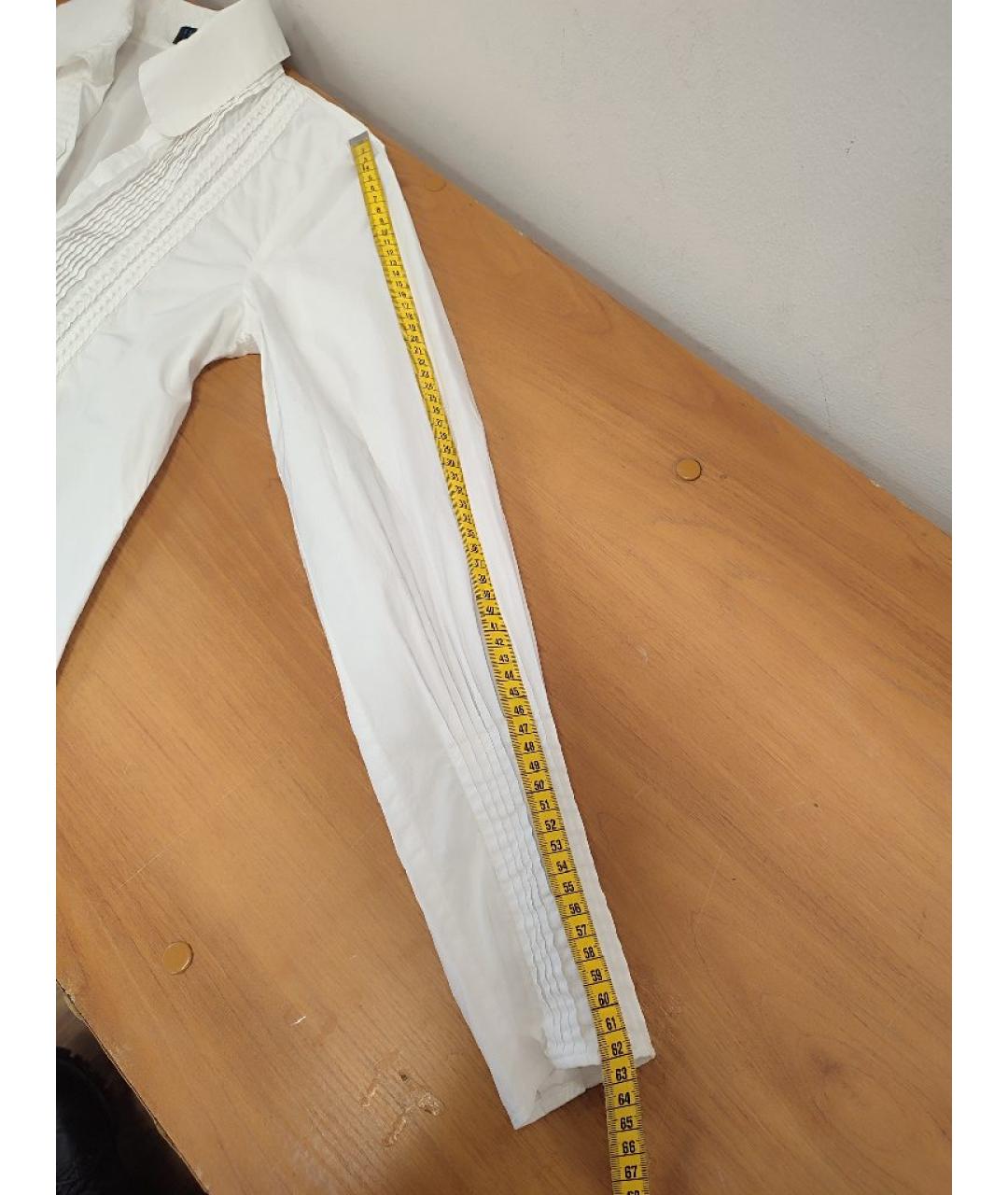 ESCADA Белая хлопковая блузы, фото 9
