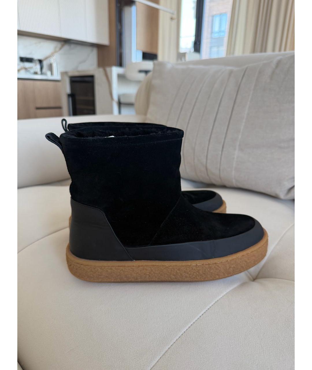 12 STOREEZ Черные замшевые ботинки, фото 6