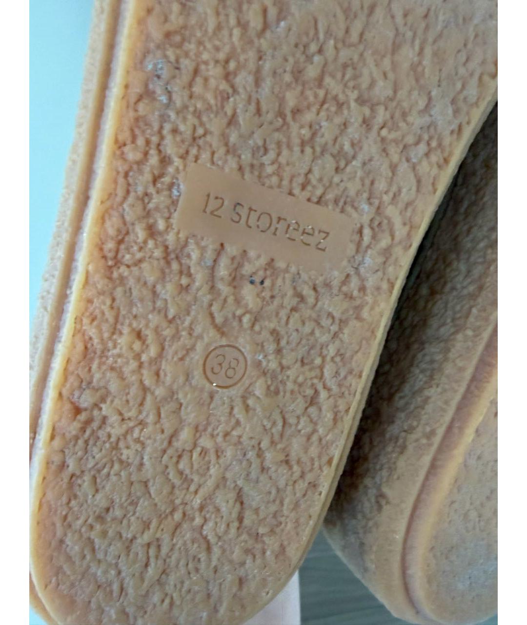 12 STOREEZ Черные замшевые ботинки, фото 5