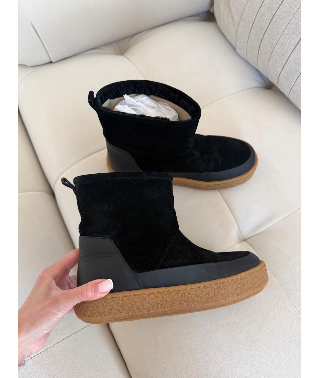 12 STOREEZ Черные замшевые ботинки, фото 2