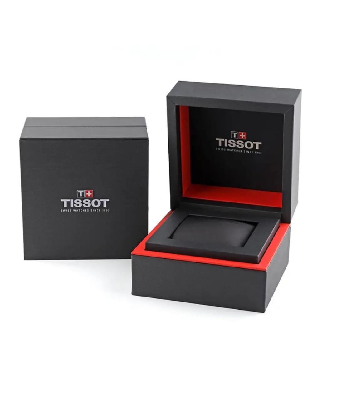 TISSOT Серебряные стальные часы, фото 4