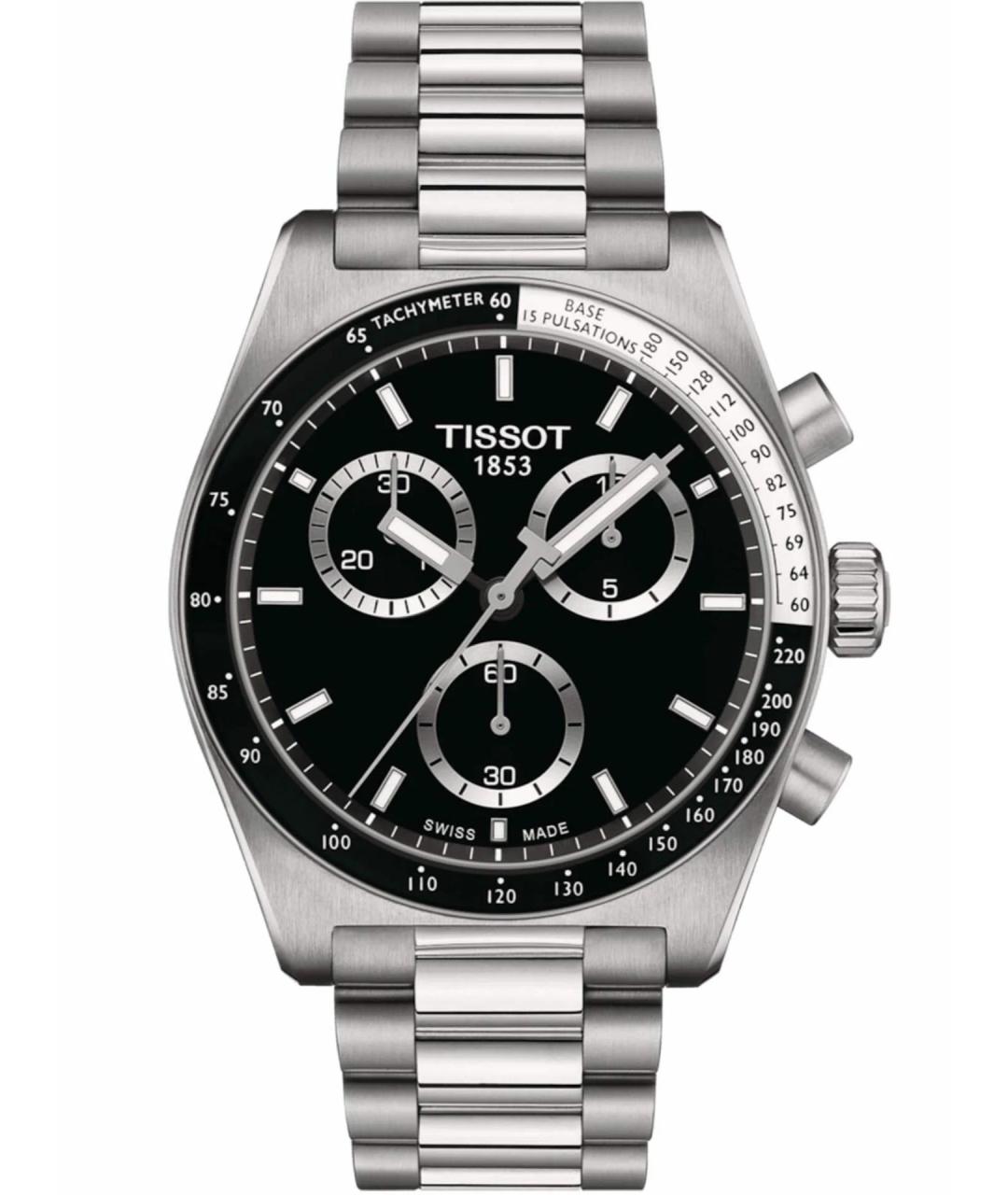 TISSOT Серебряные стальные часы, фото 6