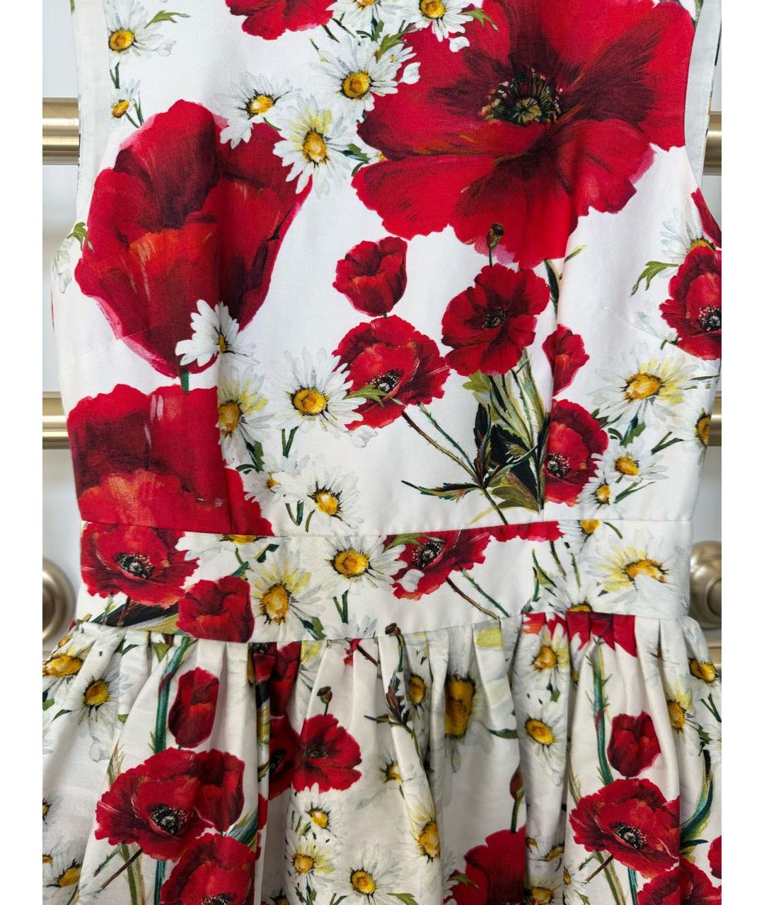 DOLCE&GABBANA Мульти шелковый сарафан, фото 3