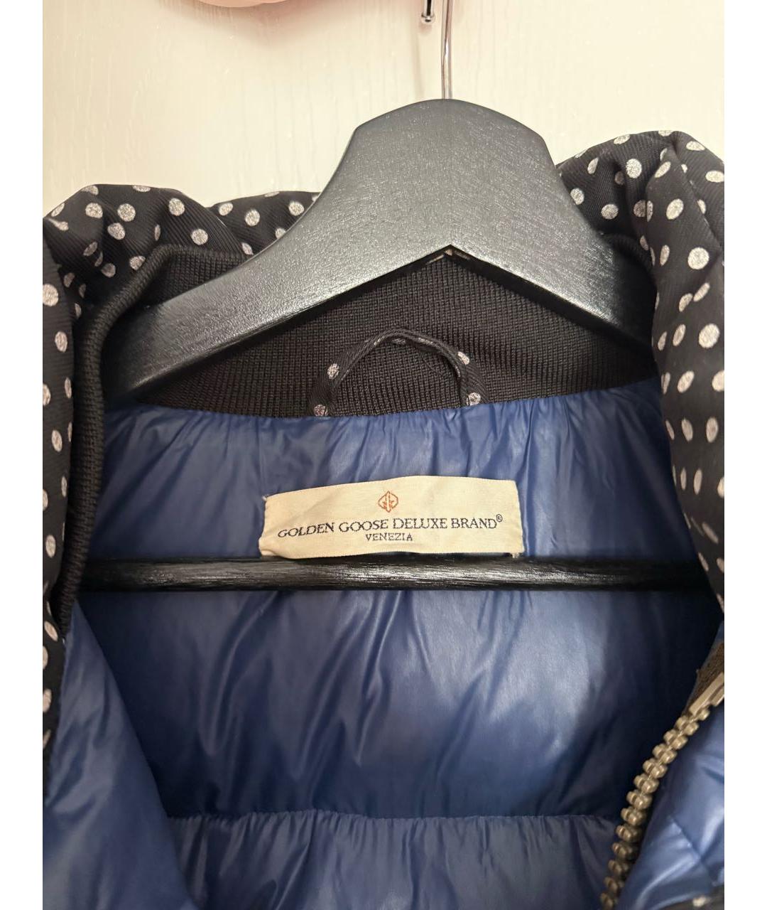 GOLDEN GOOSE DELUXE BRAND Черная полиамидовая куртка, фото 4