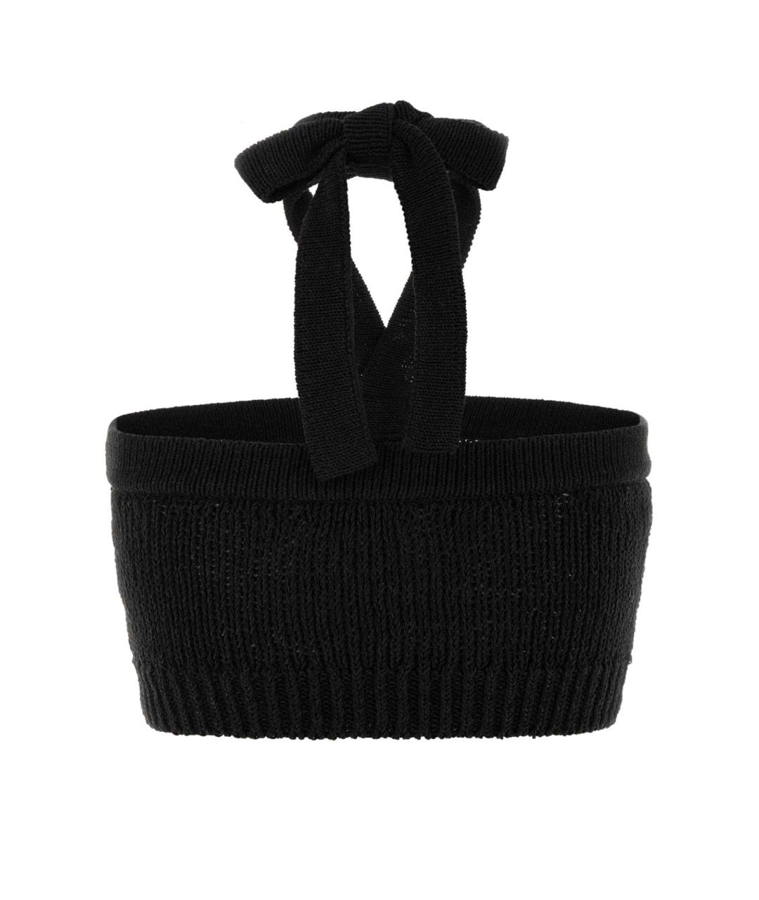 ALANUI Черная полиэстеровая майка, фото 2