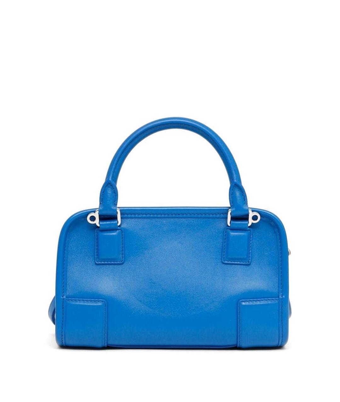 LOEWE Синяя кожаная сумка тоут, фото 3