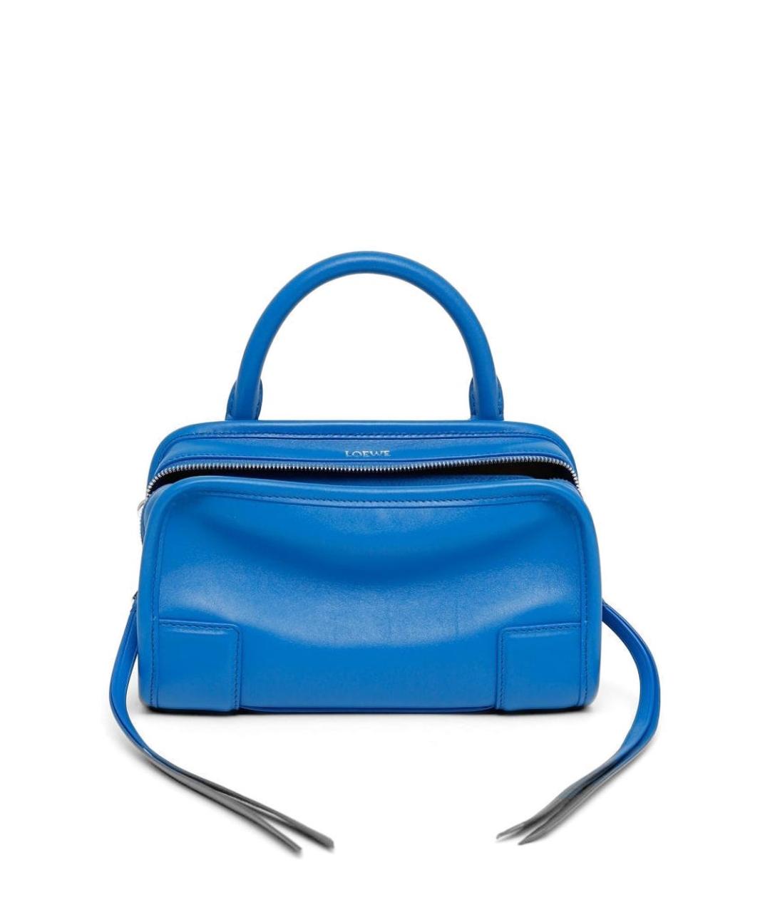 LOEWE Синяя кожаная сумка тоут, фото 2