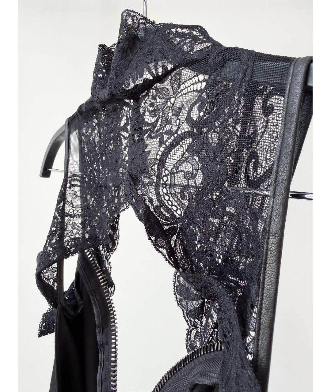 PHILIPP PLEIN Черное повседневное платье, фото 6