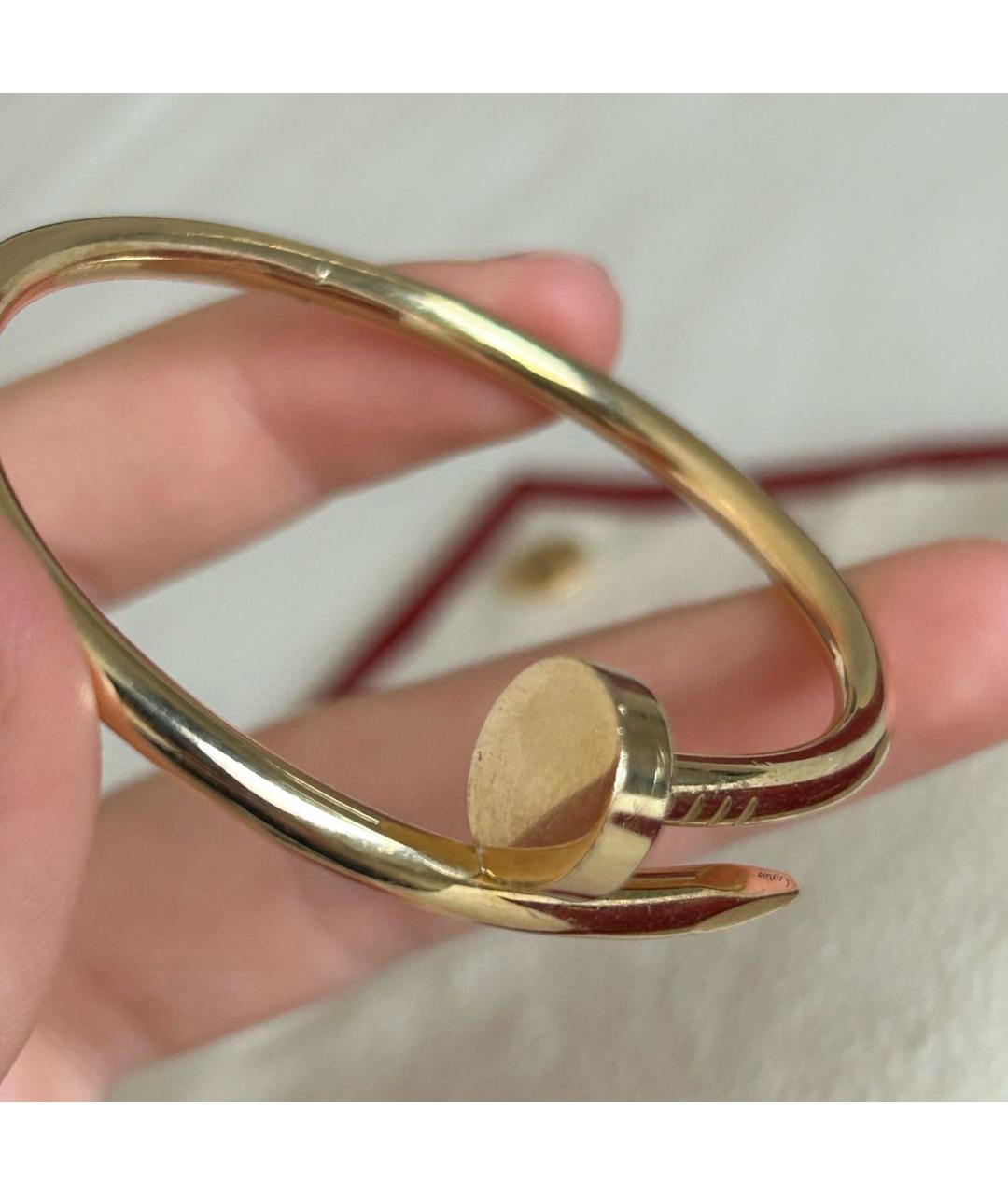 CARTIER Золотой браслет из желтого золота, фото 4