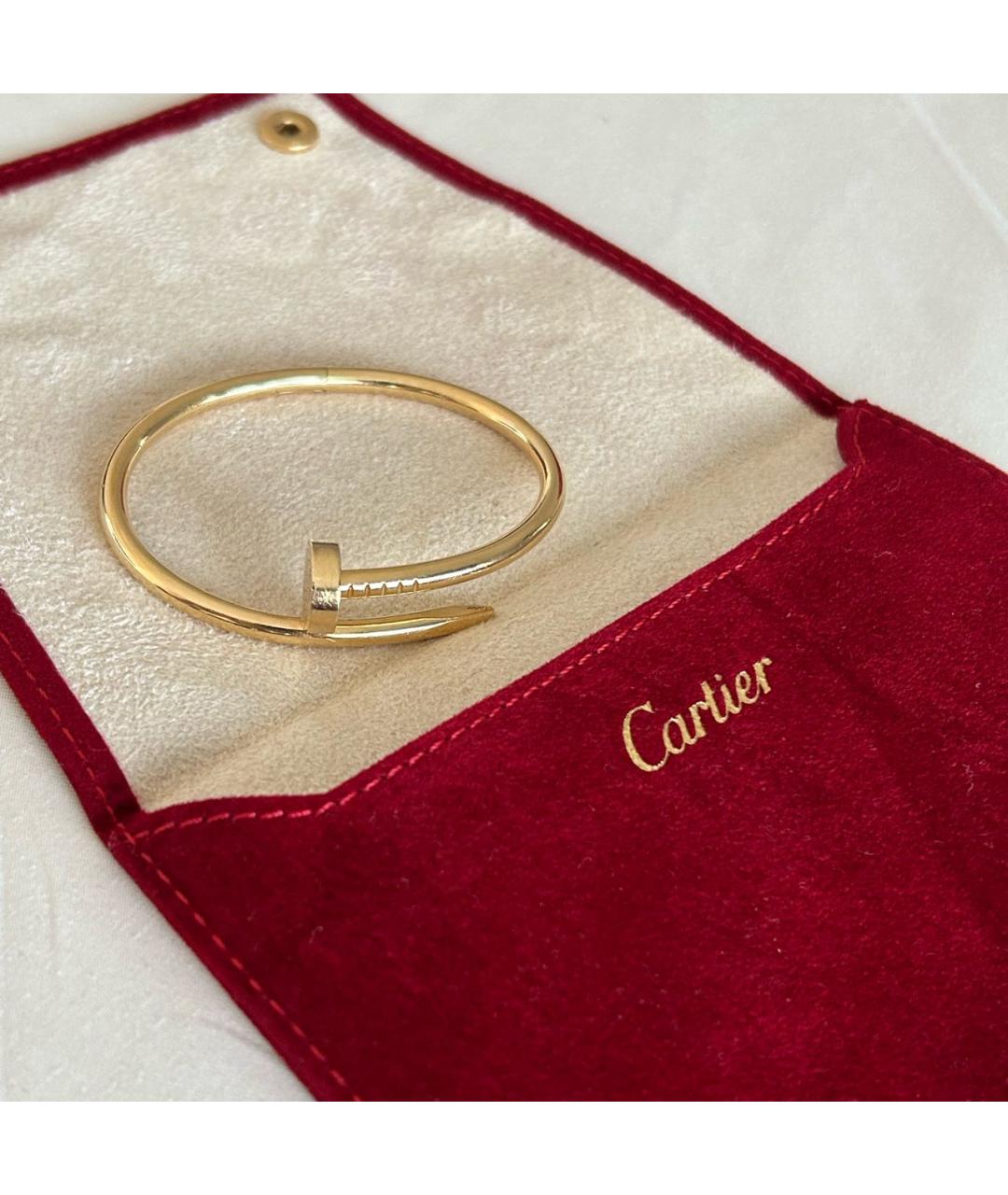 CARTIER Золотой браслет из желтого золота, фото 8