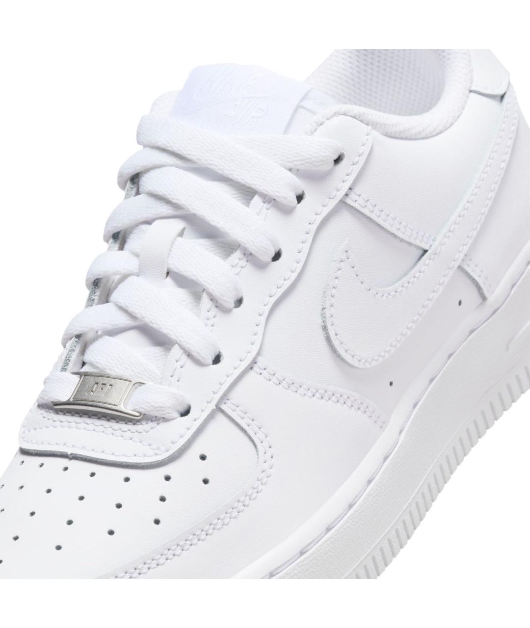 NIKE Белые кожаные низкие кроссовки / кеды, фото 7