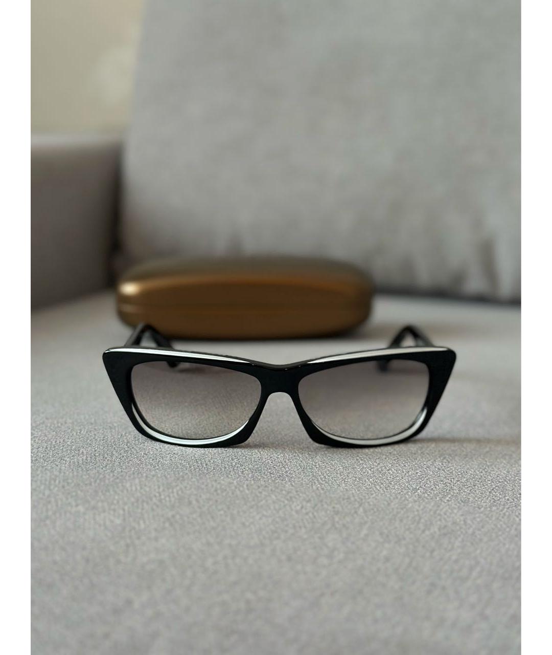 GUCCI Черные пластиковые солнцезащитные очки, фото 3