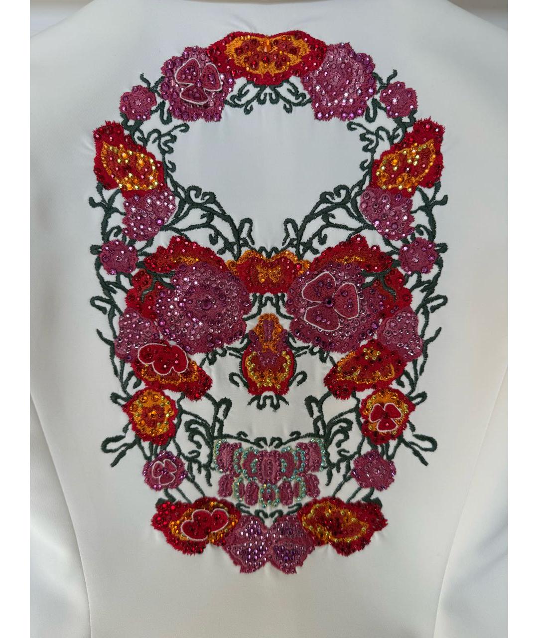 PHILIPP PLEIN Белый полиэстеровый костюм с брюками, фото 5