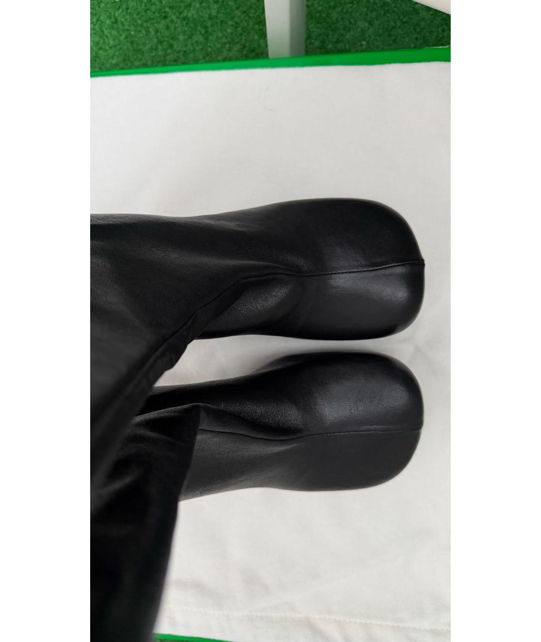 BOTTEGA VENETA Черные кожаные ботинки, фото 2