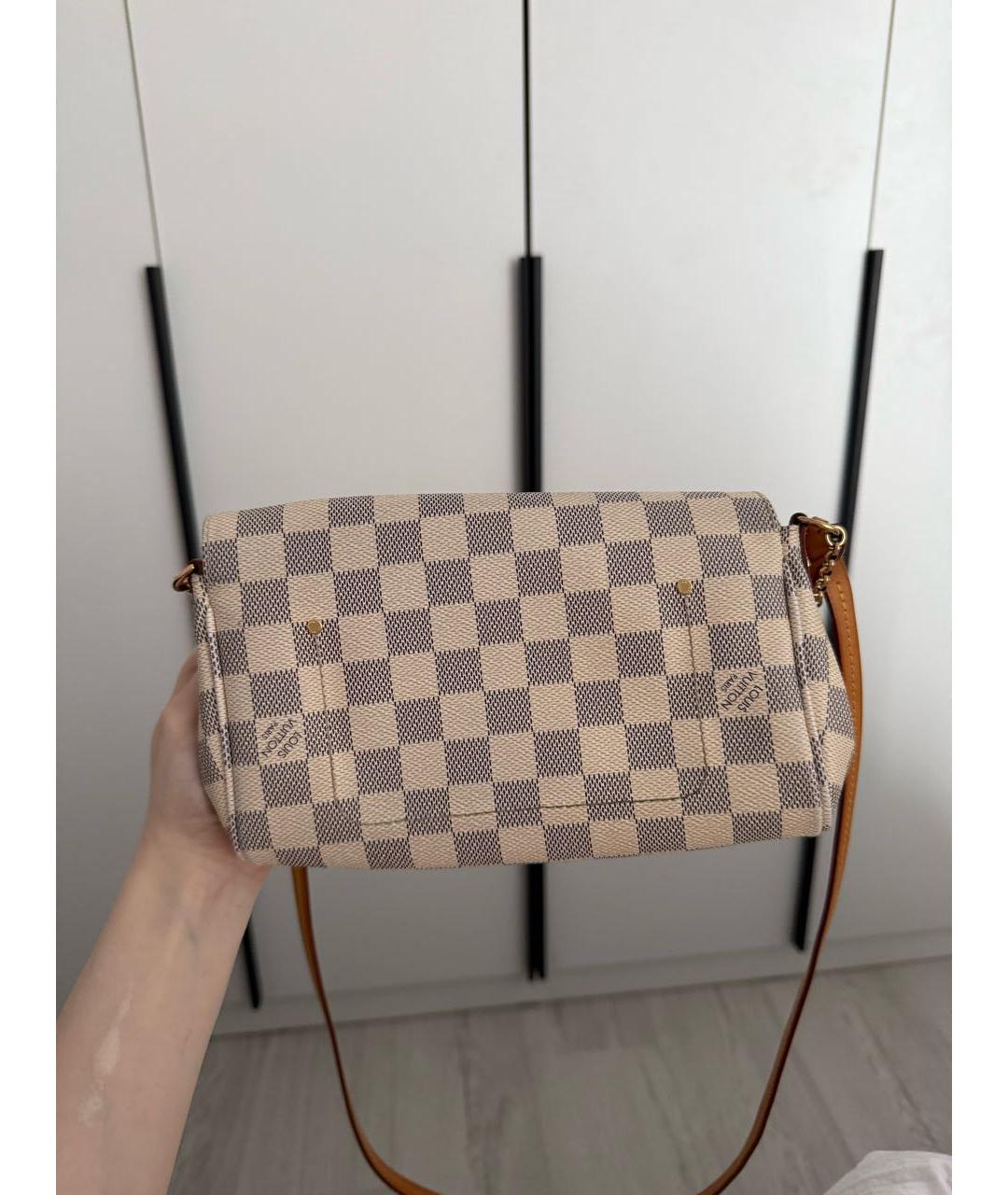 LOUIS VUITTON Бежевая сумка через плечо, фото 3