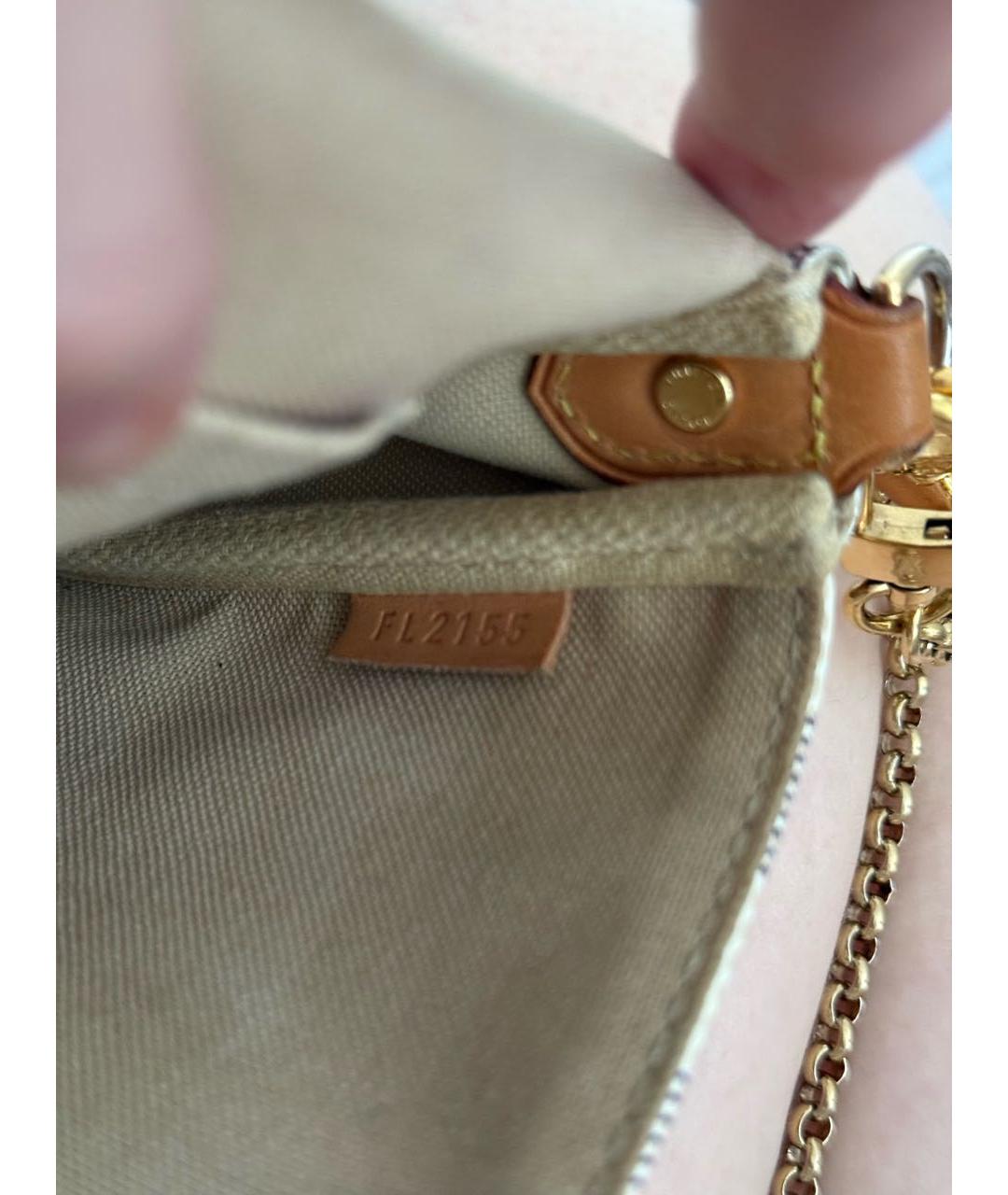 LOUIS VUITTON Бежевая сумка через плечо, фото 5