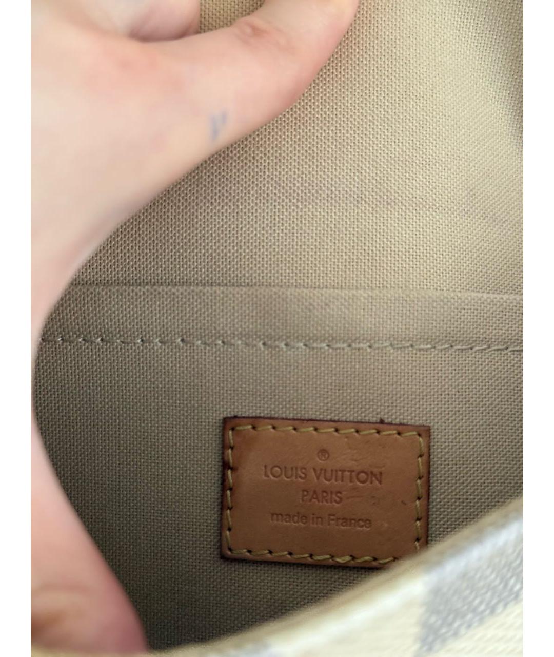 LOUIS VUITTON Бежевая сумка через плечо, фото 4