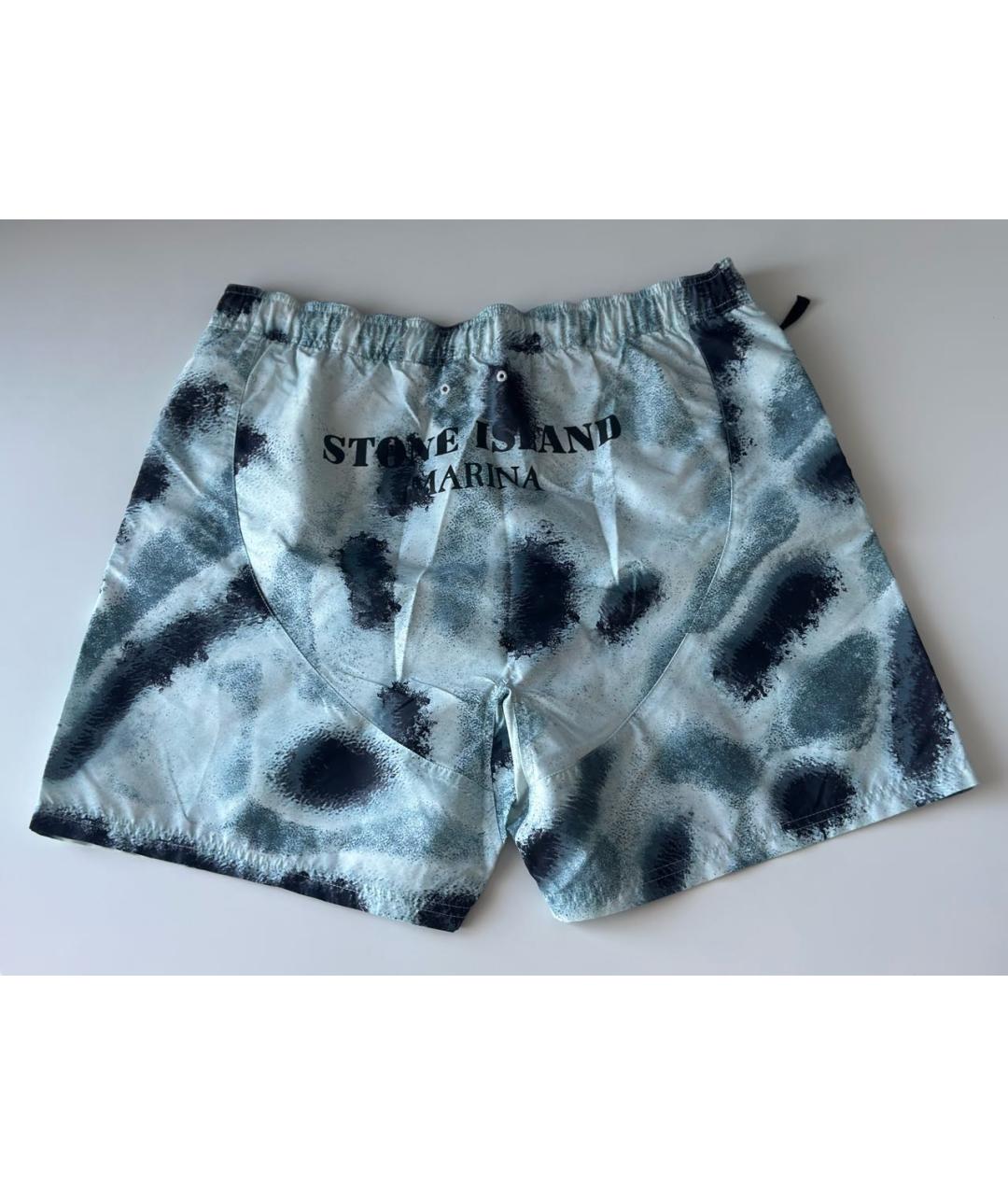 STONE ISLAND Полиэстеровые шорты, фото 2