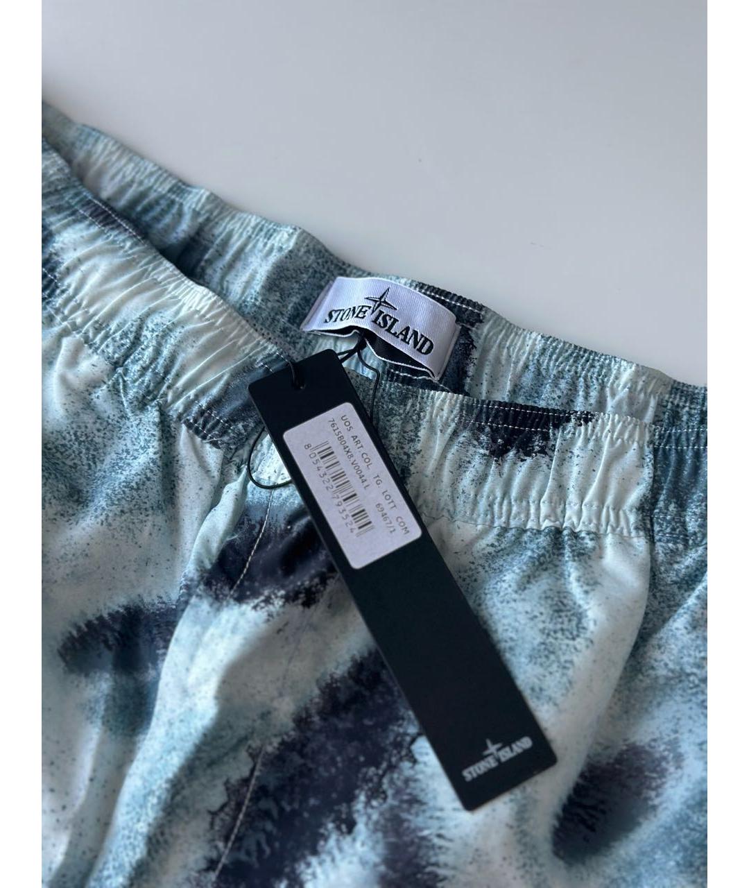 STONE ISLAND Полиэстеровые шорты, фото 3