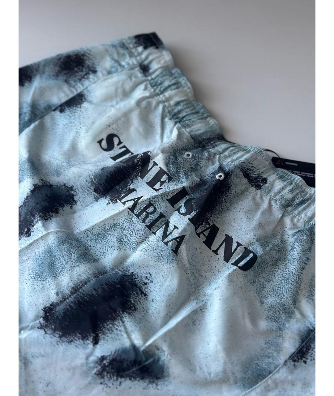 STONE ISLAND Полиэстеровые шорты, фото 5