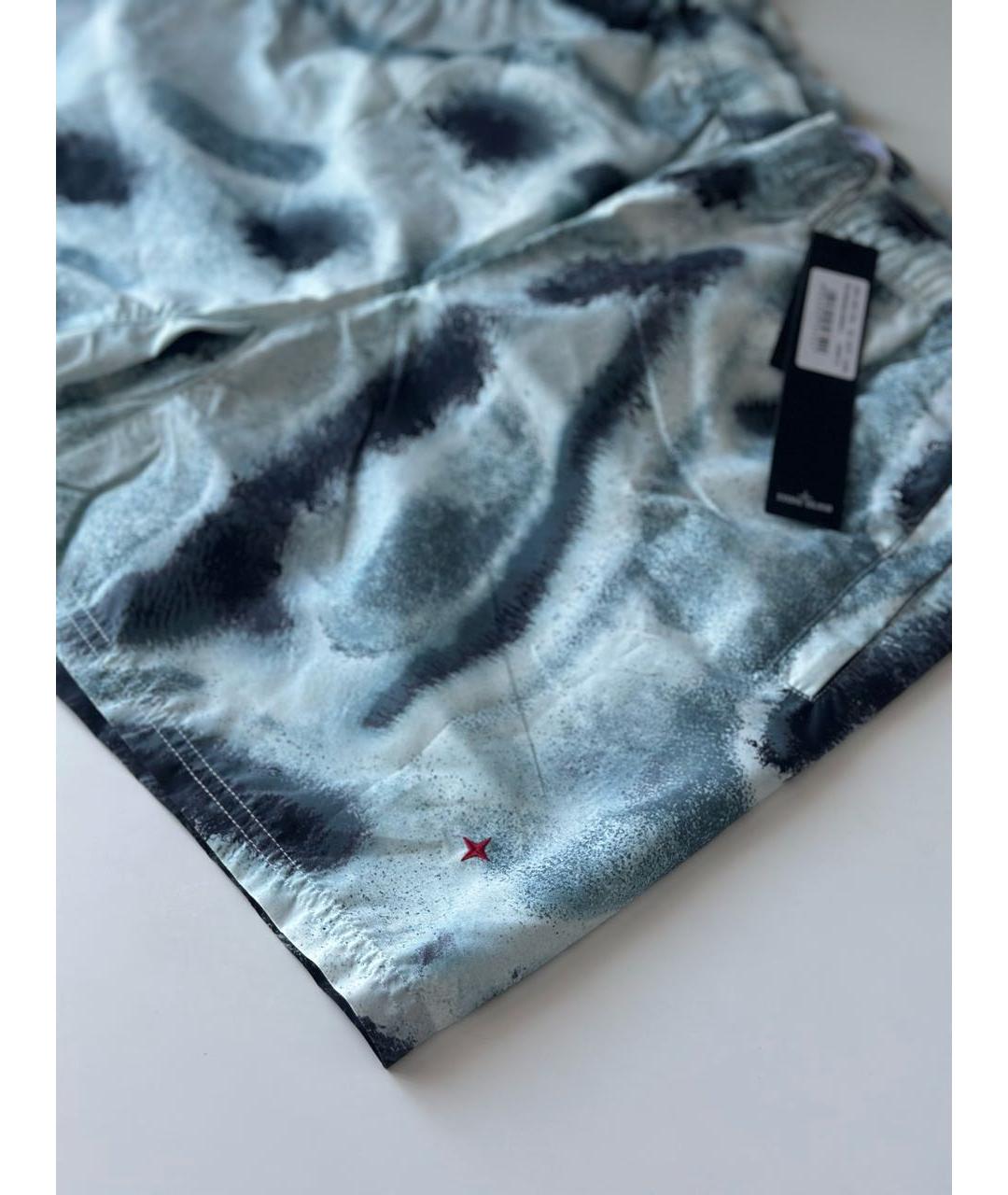 STONE ISLAND Полиэстеровые шорты, фото 4