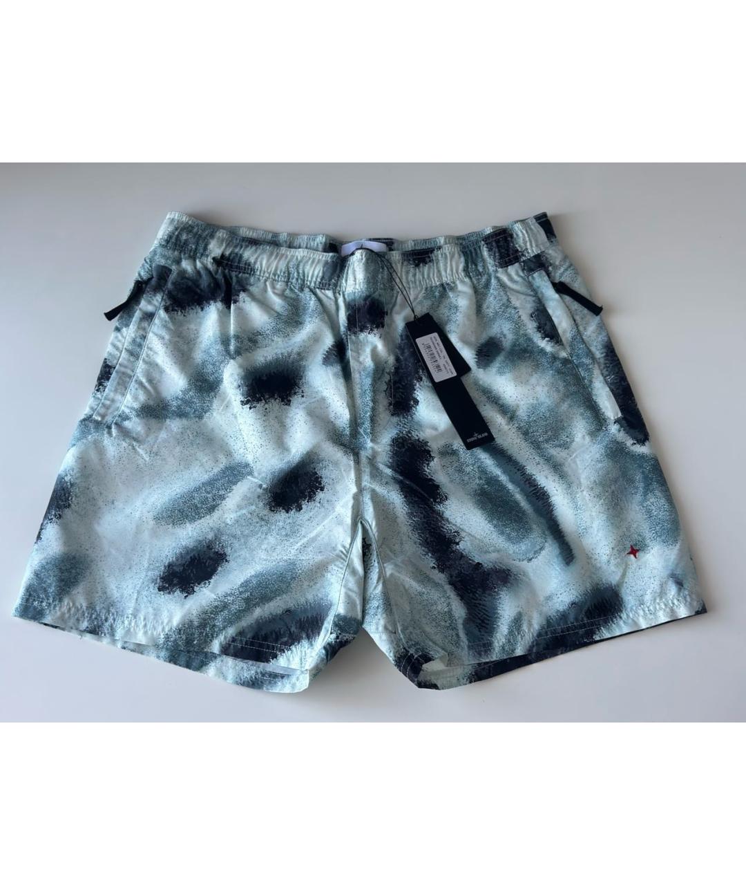 STONE ISLAND Полиэстеровые шорты, фото 8