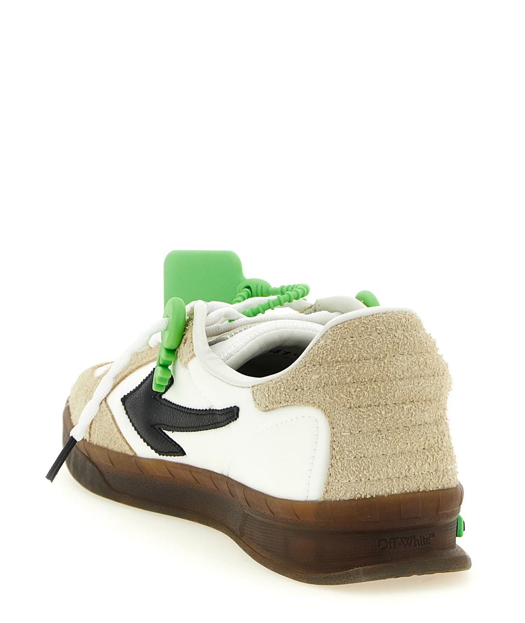 OFF-WHITE Мульти синтетические низкие кроссовки / кеды, фото 4