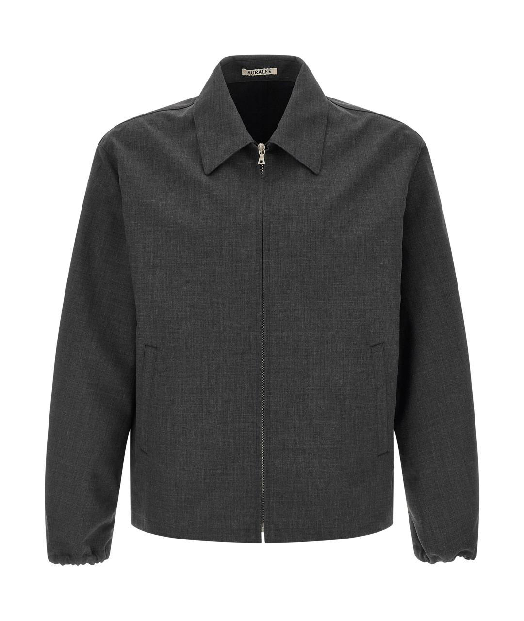 AURALEE Серая шерстяная куртка, фото 1