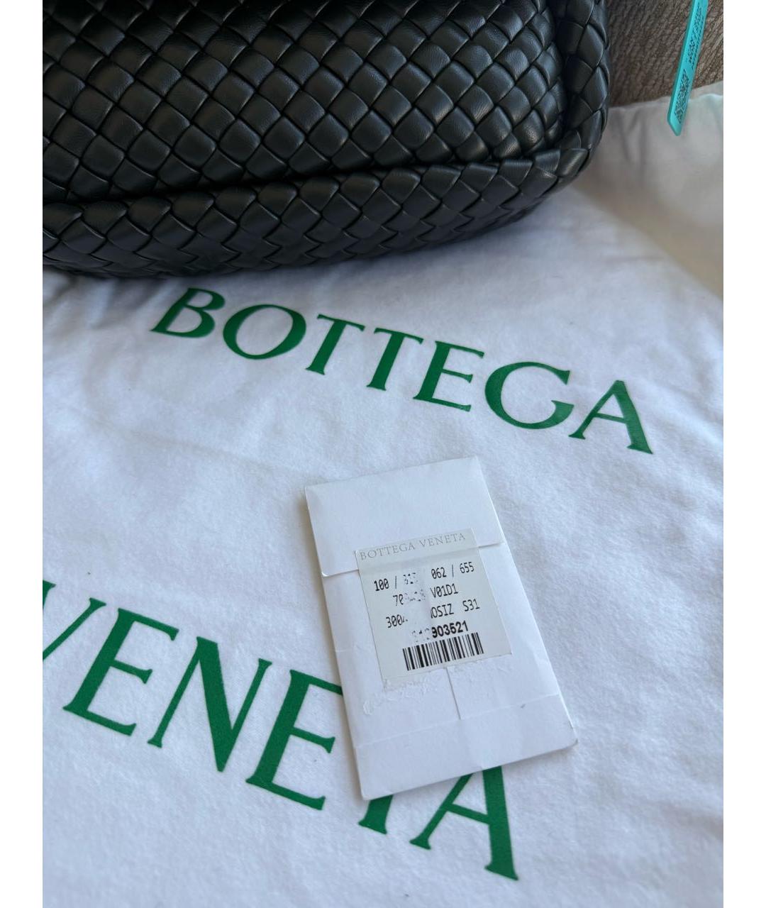 BOTTEGA VENETA Зеленая кожаная сумка через плечо, фото 7