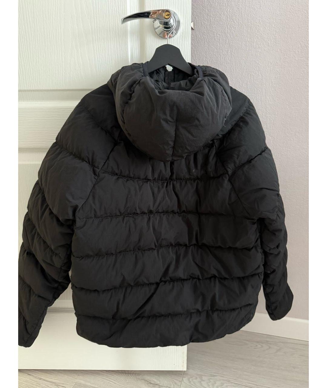 CP COMPANY Черная полиэстеровая куртка, фото 2