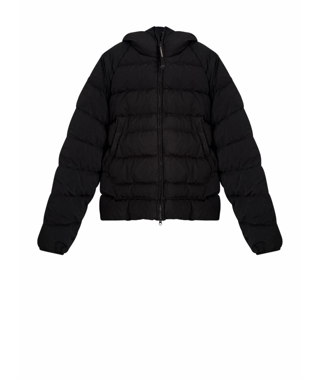CP COMPANY Черная полиэстеровая куртка, фото 1