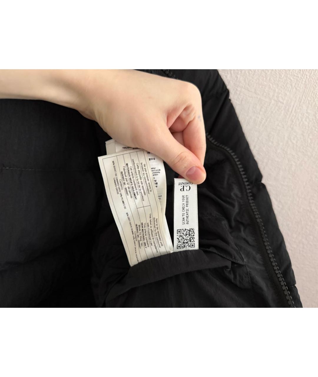 CP COMPANY Черная полиэстеровая куртка, фото 7