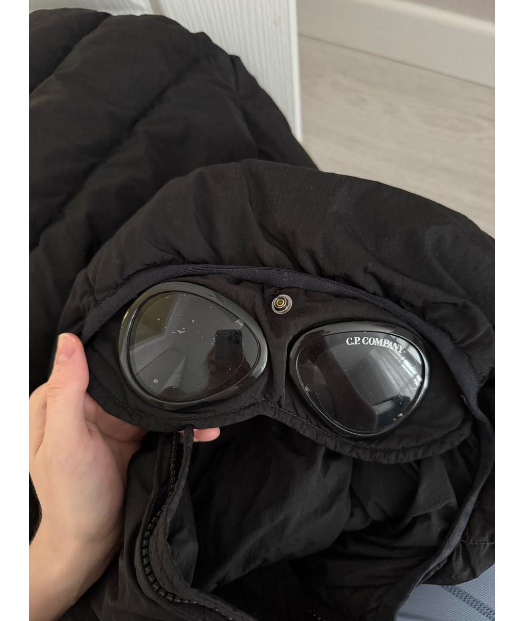 CP COMPANY Черная полиэстеровая куртка, фото 5