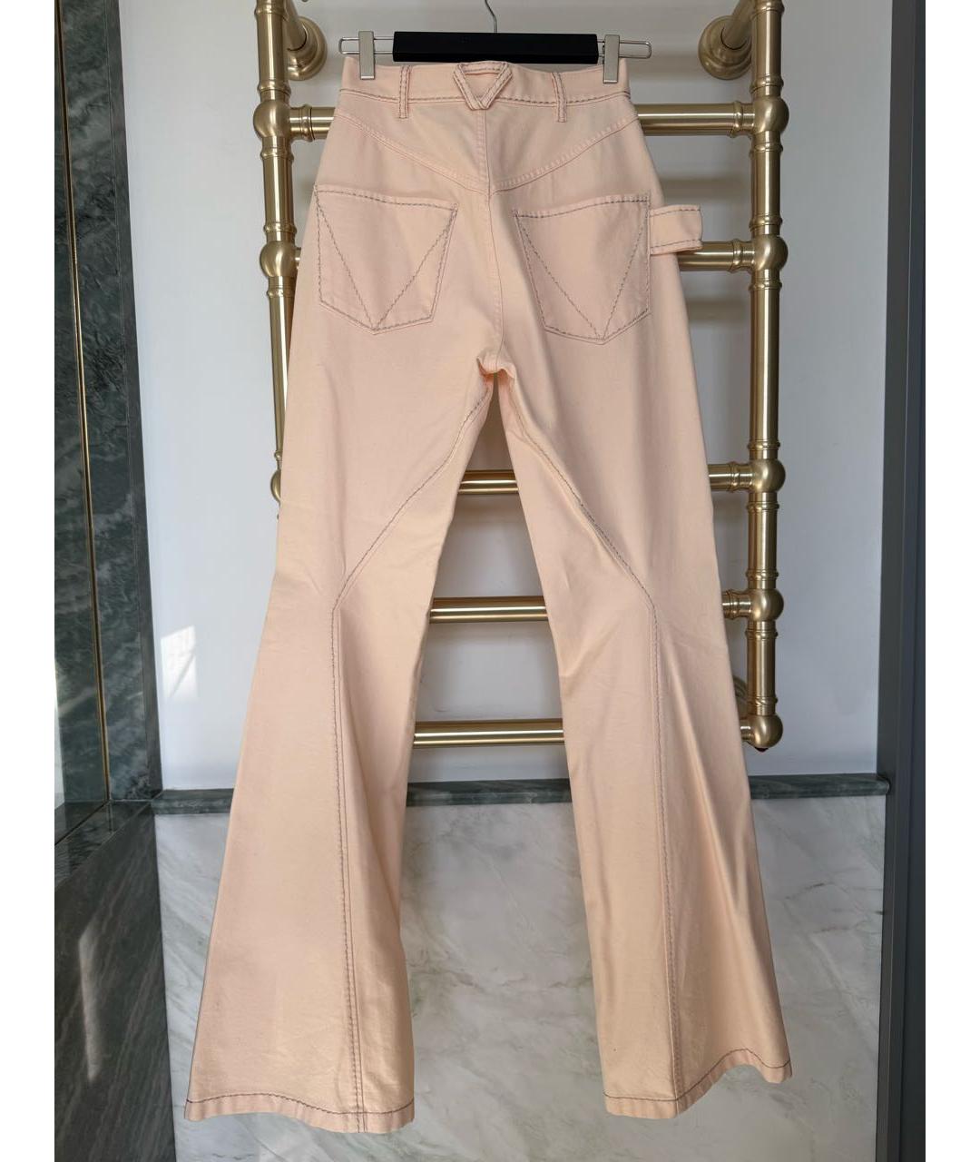 BOTTEGA VENETA Коралловый деним костюм с брюками, фото 5