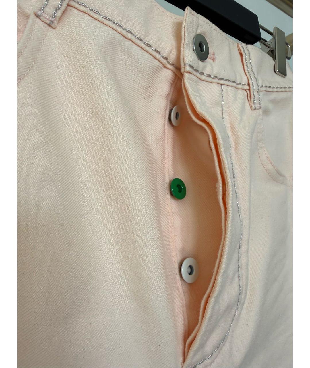 BOTTEGA VENETA Коралловый деним костюм с брюками, фото 6