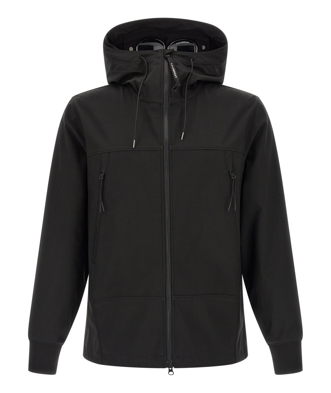 CP COMPANY Черная полиэстеровая куртка, фото 1