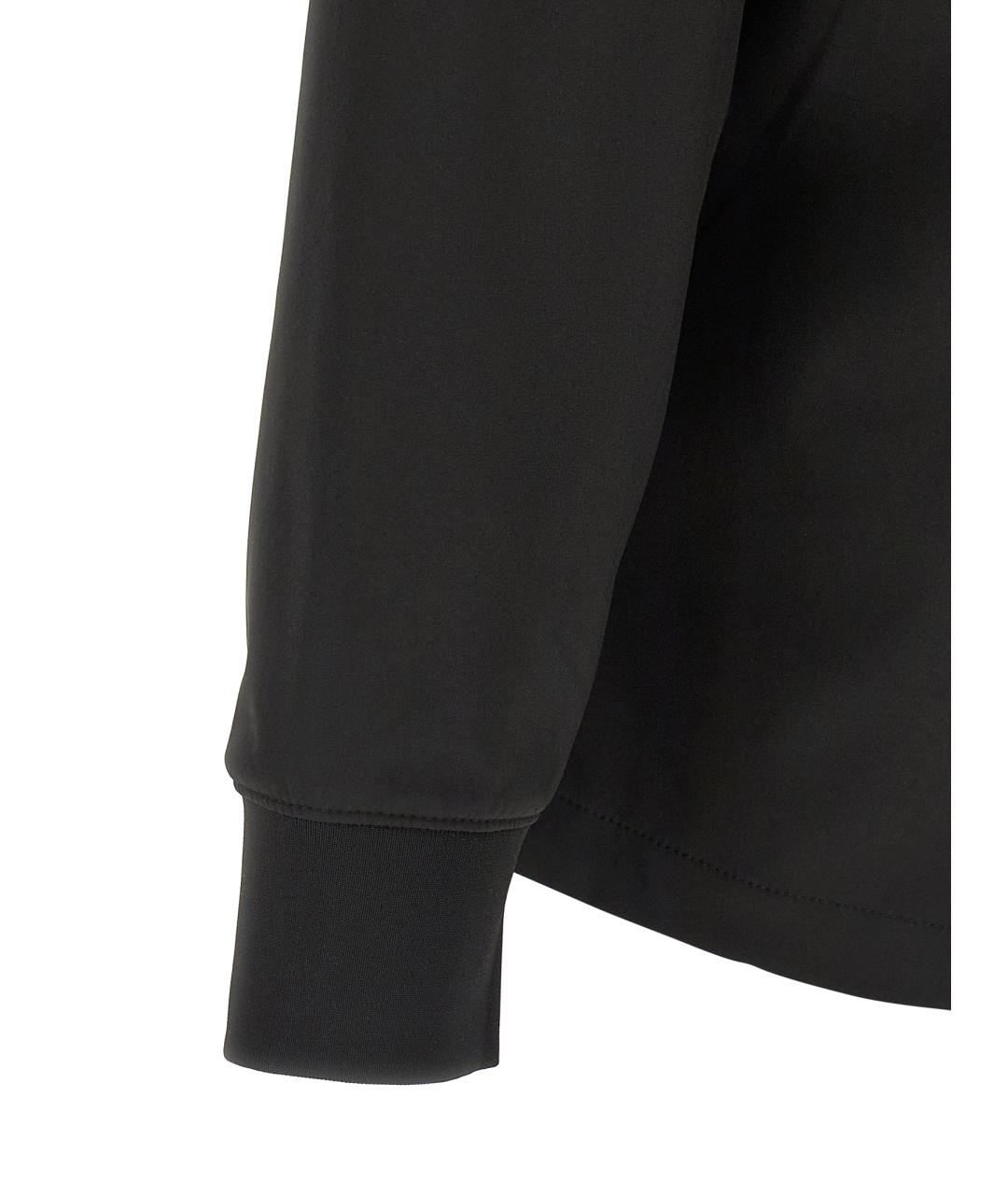 CP COMPANY Черная полиэстеровая куртка, фото 4