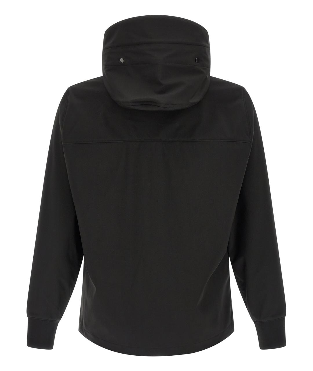 CP COMPANY Черная полиэстеровая куртка, фото 2