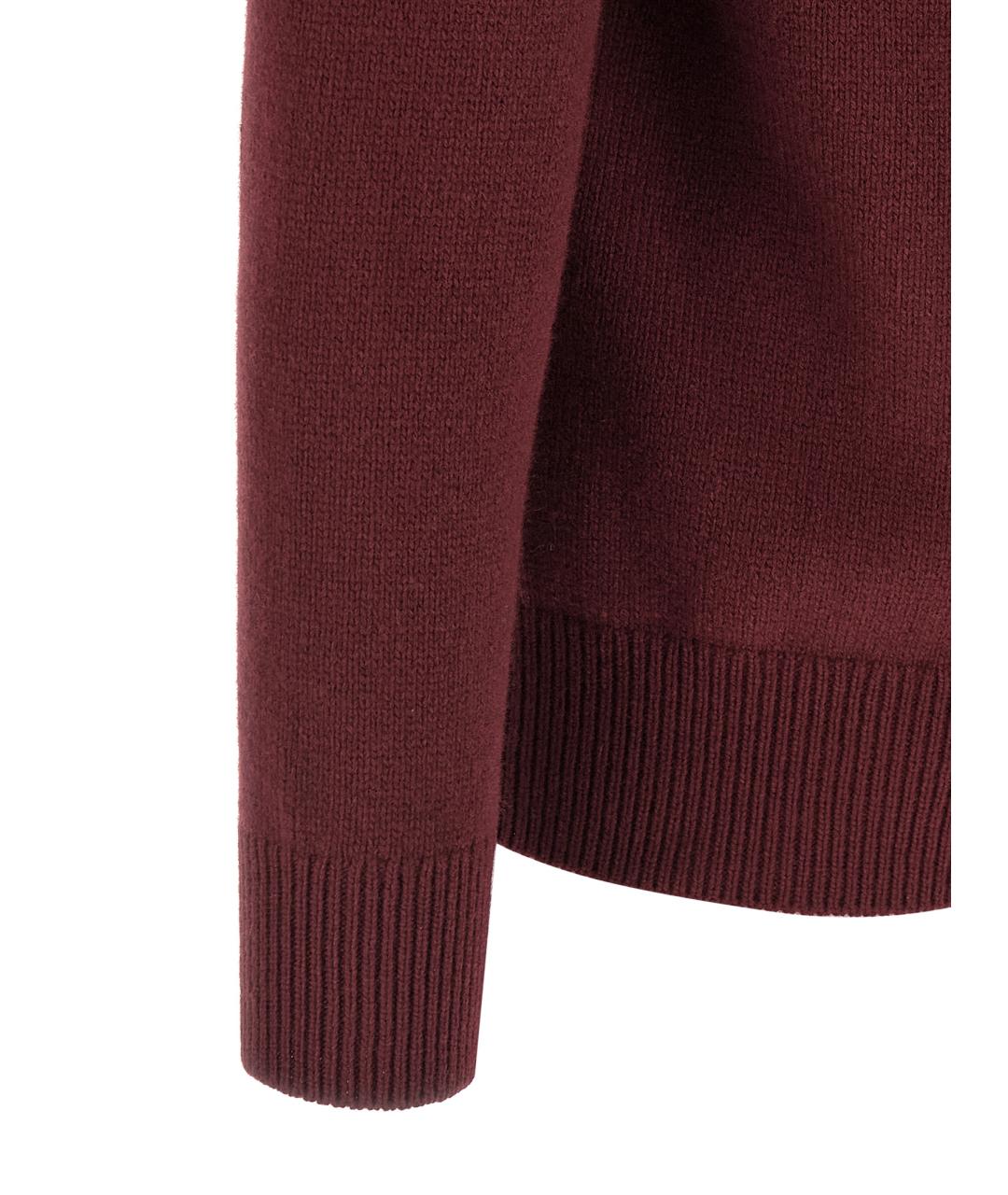 GUCCI Бордовый кашемировый кардиган, фото 4