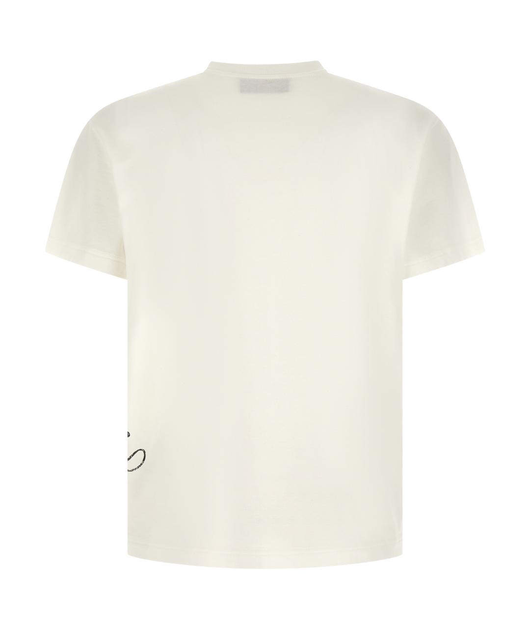 GUCCI Белая хлопковая футболка, фото 2