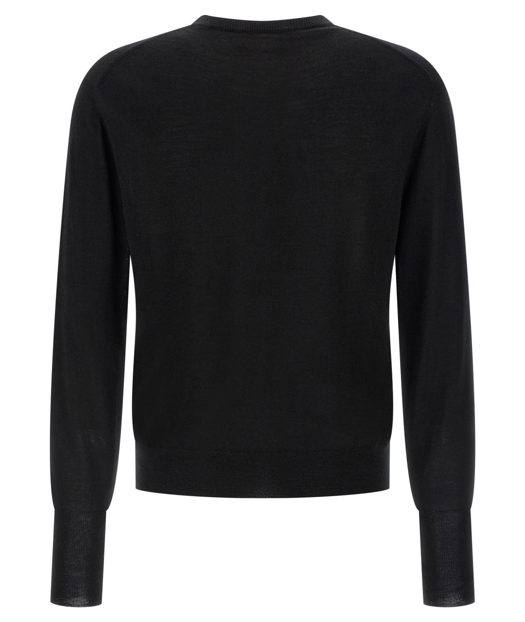 MA'RY'YA Черный джемпер / свитер, фото 2