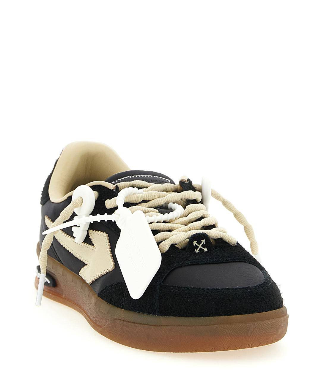 OFF-WHITE Черные синтетические кроссовки, фото 3