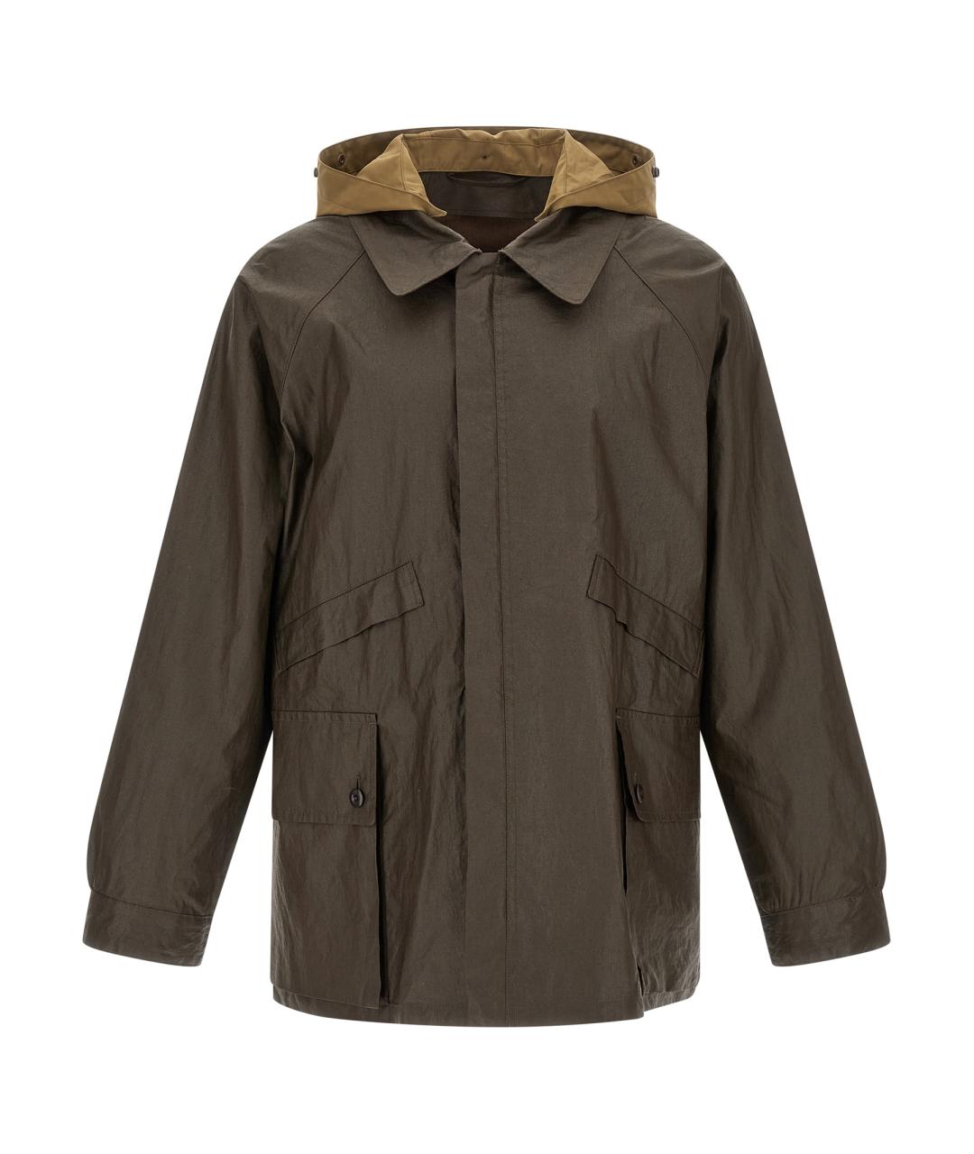 LEMAIRE Коричневая льняная куртка, фото 1