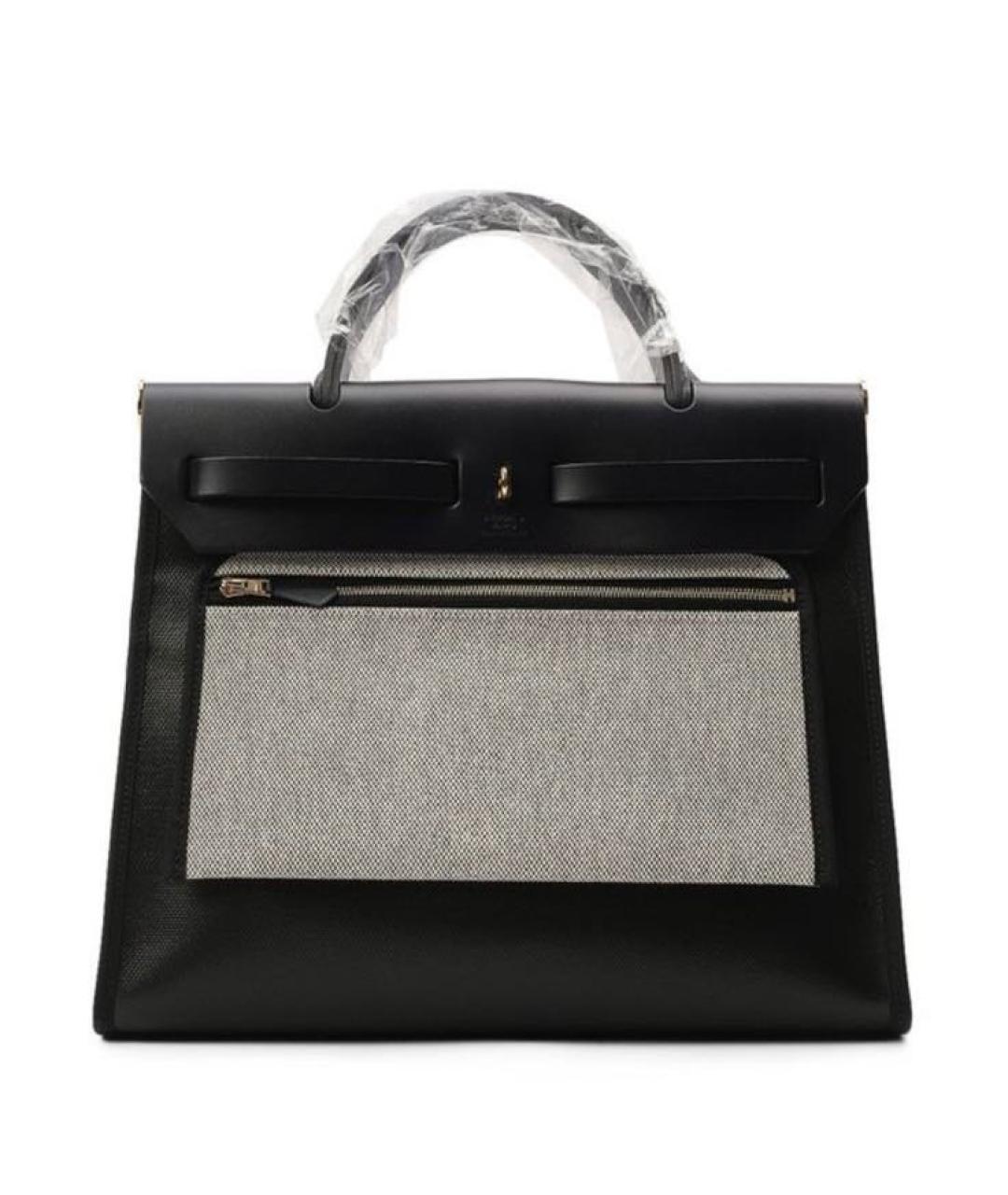 HERMES Серая кожаная сумка через плечо, фото 2