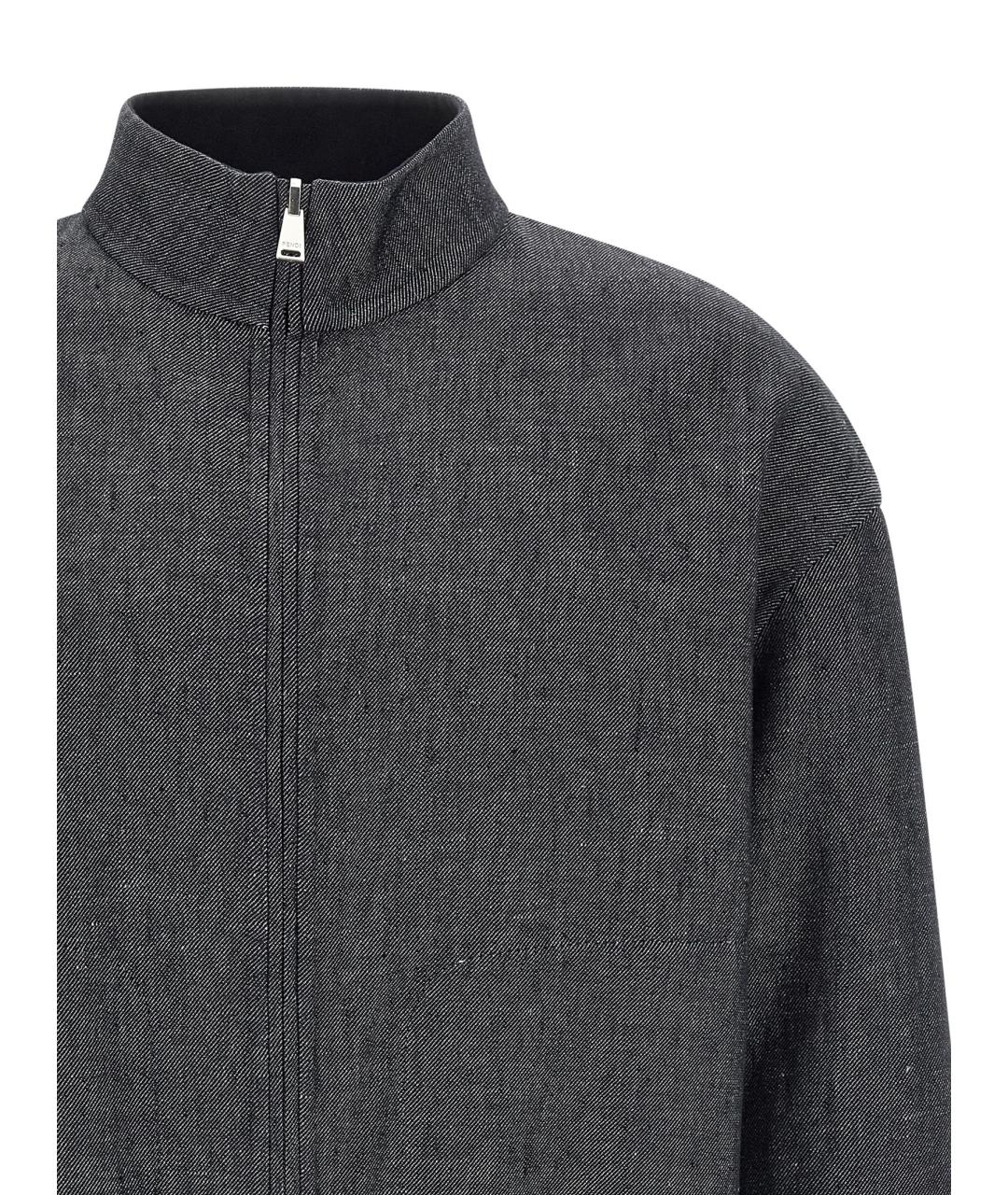 FENDI Мульти льняная куртка, фото 4