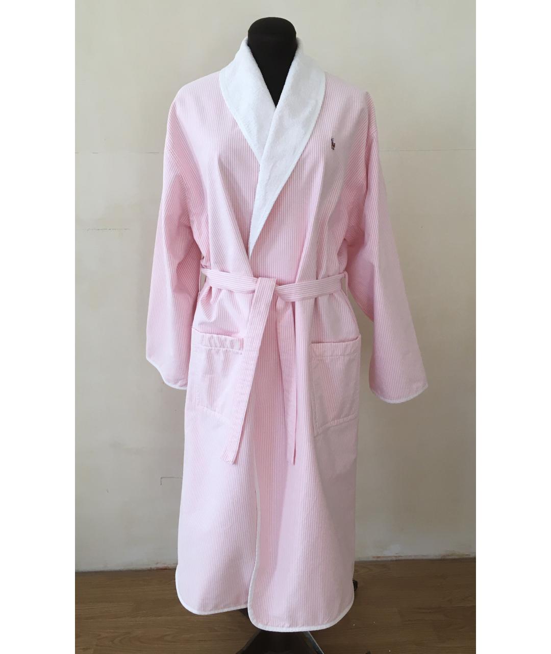 RALPH LAUREN Розовый халаты, фото 4