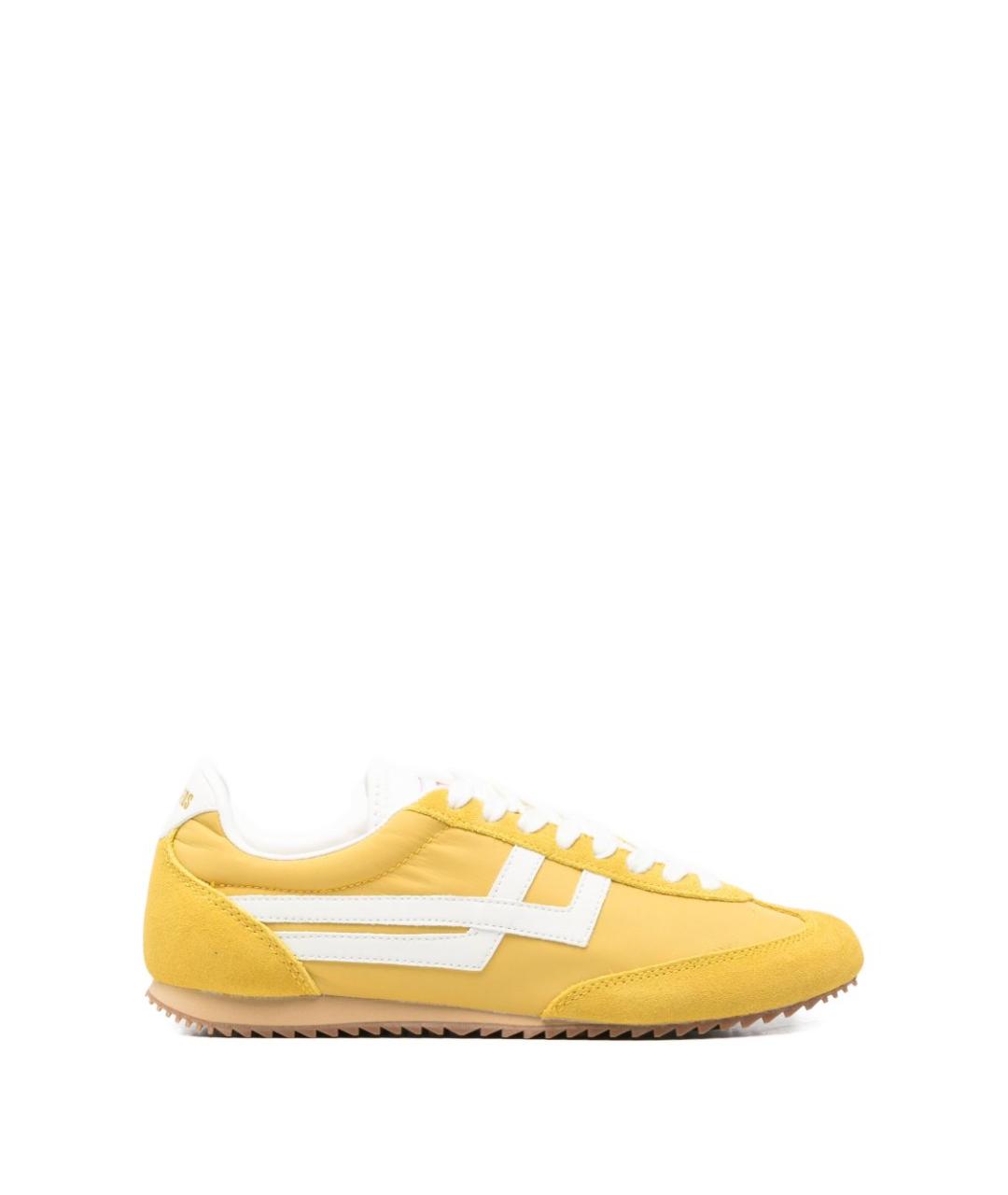 PRO-KEDS Желтые кожаные кроссовки, фото 1