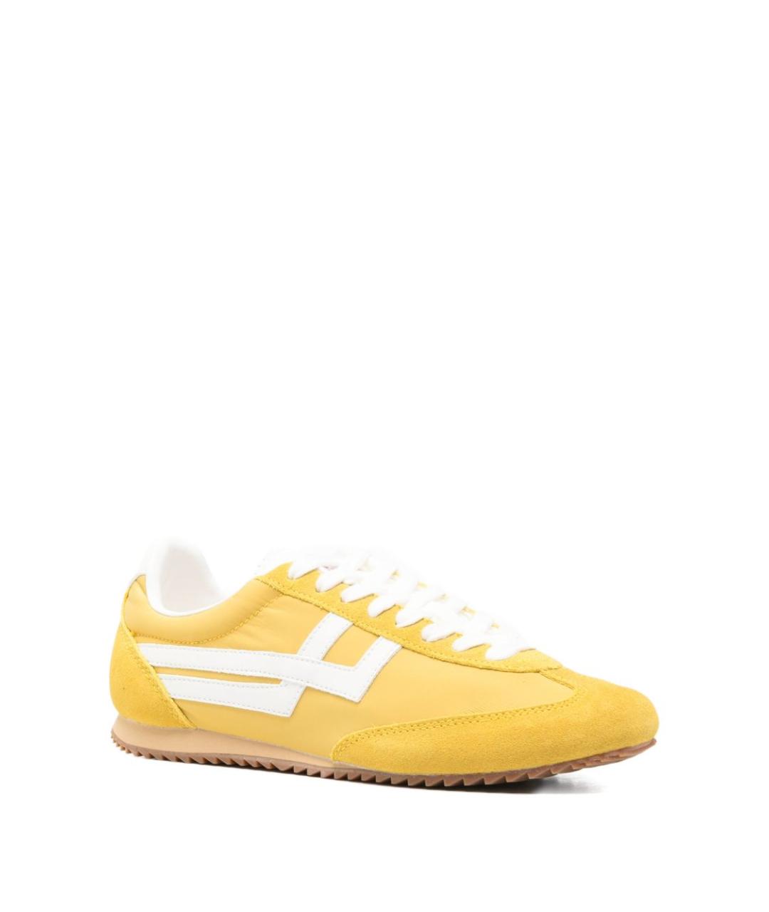 PRO-KEDS Желтые кожаные кроссовки, фото 4