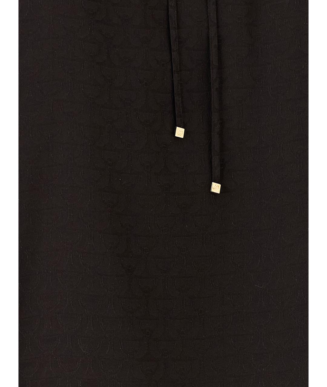 GUCCI Коричневая шелковая блузы, фото 6